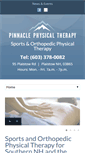 Mobile Screenshot of pinnaclephysicaltherapy.com